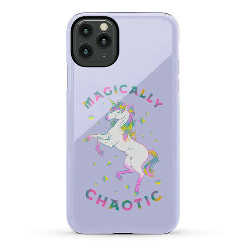 Magically Chaotic Unicorn Phone Case