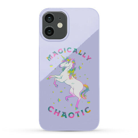 Magically Chaotic Unicorn Phone Case