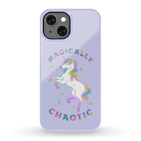 Magically Chaotic Unicorn Phone Case