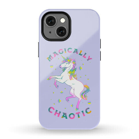 Magically Chaotic Unicorn Phone Case