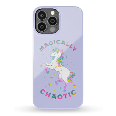 Magically Chaotic Unicorn Phone Case