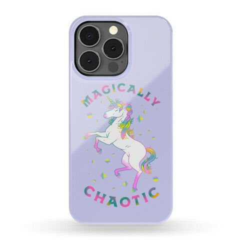Magically Chaotic Unicorn Phone Case