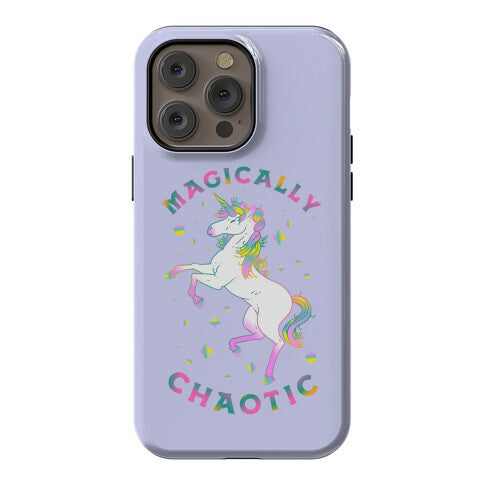 Magically Chaotic Unicorn Phone Case