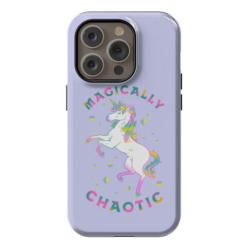Magically Chaotic Unicorn Phone Case
