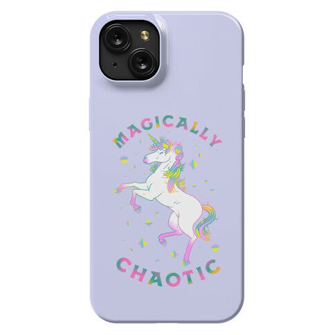 Magically Chaotic Unicorn Phone Case