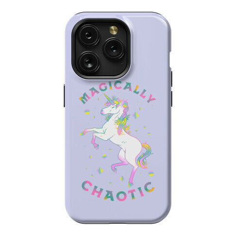 Magically Chaotic Unicorn Phone Case