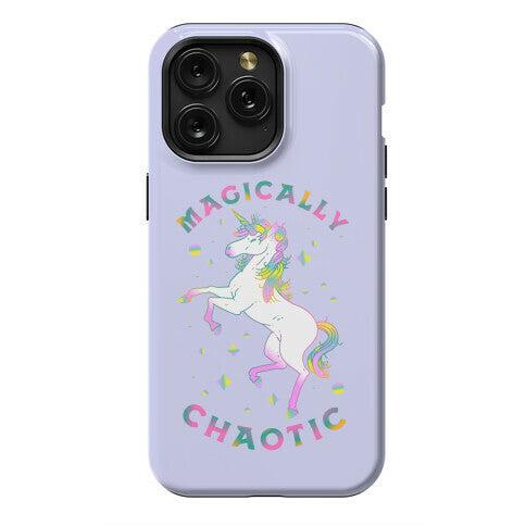 Magically Chaotic Unicorn Phone Case