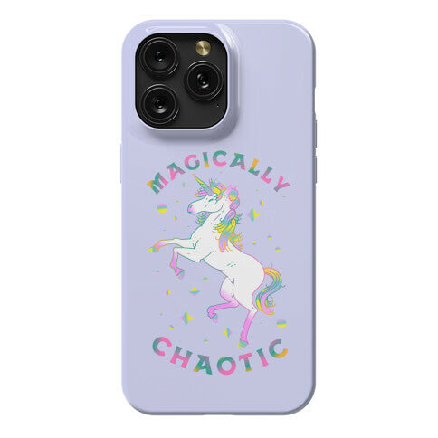 Magically Chaotic Unicorn Phone Case