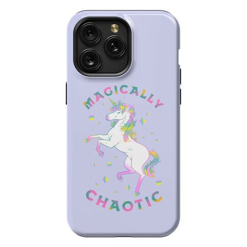 Magically Chaotic Unicorn Phone Case