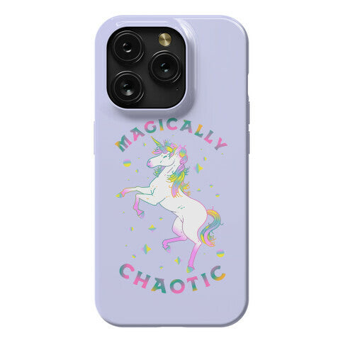 Magically Chaotic Unicorn Phone Case