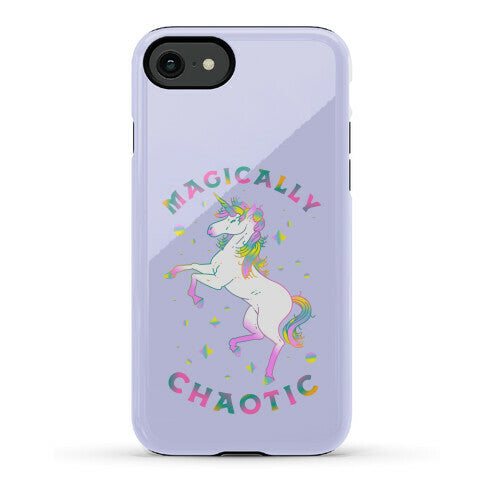 Magically Chaotic Unicorn Phone Case