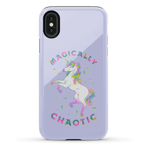 Magically Chaotic Unicorn Phone Case