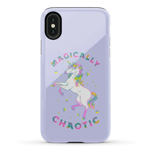 Magically Chaotic Unicorn Phone Case