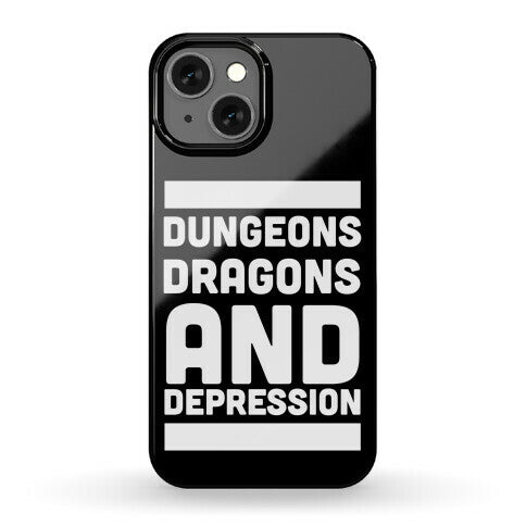 Dungeons, Dragons and Depression  Phone Case