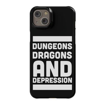 Dungeons, Dragons and Depression  Phone Case