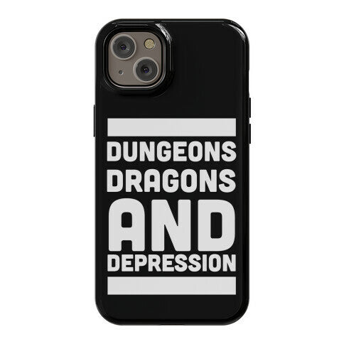 Dungeons, Dragons and Depression  Phone Case