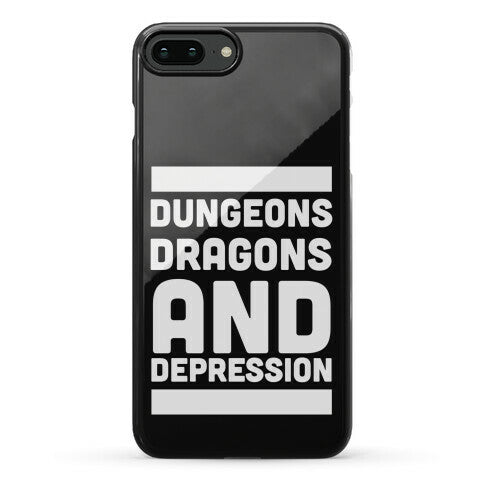 Dungeons, Dragons and Depression  Phone Case