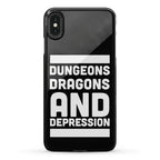 Dungeons, Dragons and Depression  Phone Case