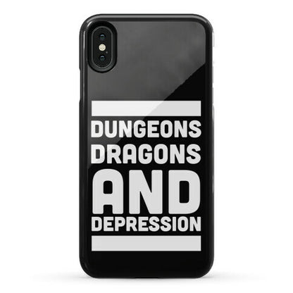 Dungeons, Dragons and Depression  Phone Case