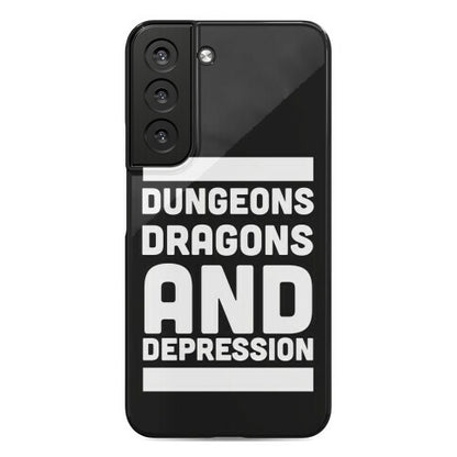 Dungeons, Dragons and Depression  Phone Case