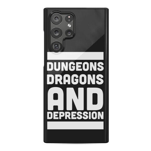 Dungeons, Dragons and Depression  Phone Case