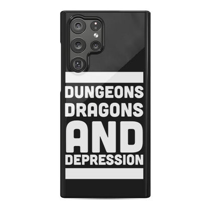 Dungeons, Dragons and Depression  Phone Case