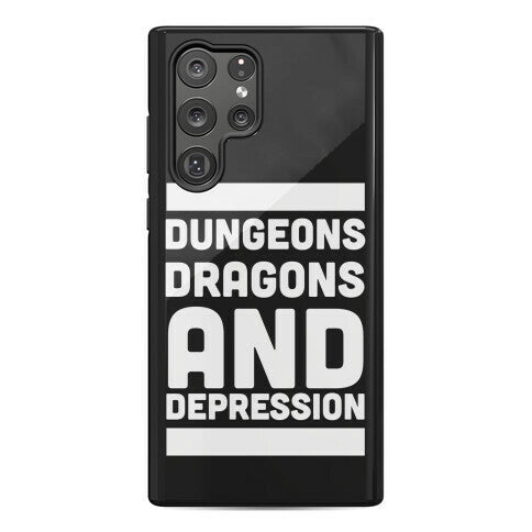 Dungeons, Dragons and Depression  Phone Case