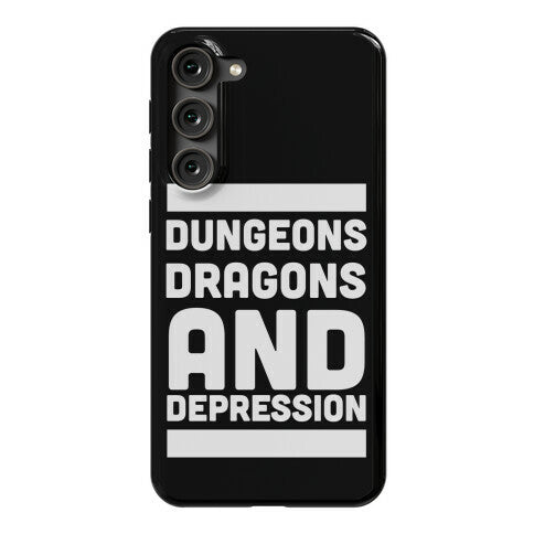 Dungeons, Dragons and Depression  Phone Case