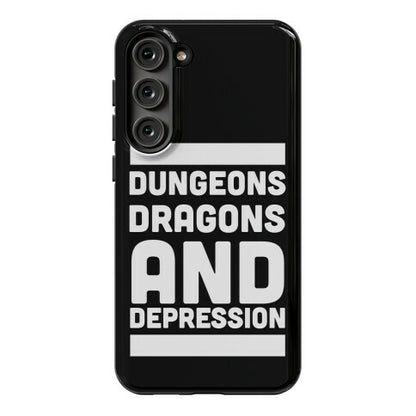 Dungeons, Dragons and Depression  Phone Case