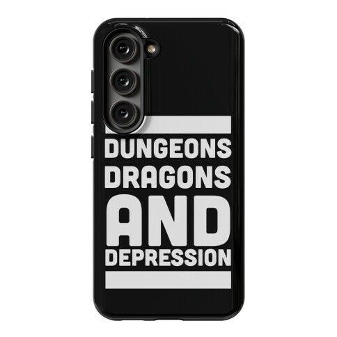 Dungeons, Dragons and Depression  Phone Case
