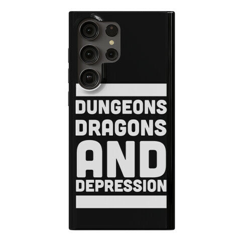 Dungeons, Dragons and Depression  Phone Case