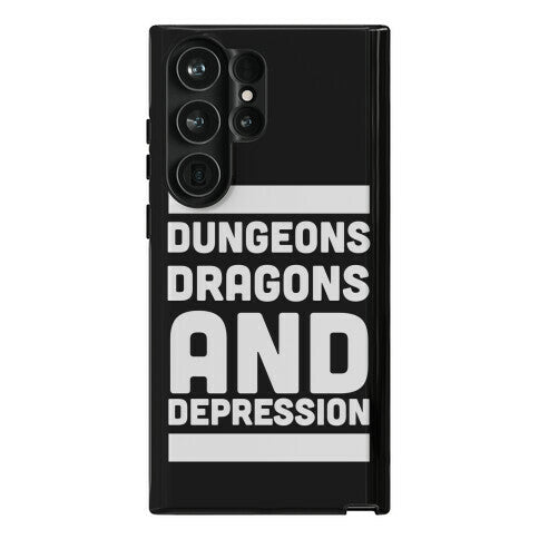 Dungeons, Dragons and Depression  Phone Case