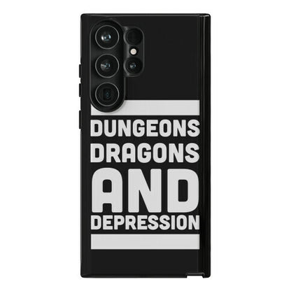 Dungeons, Dragons and Depression  Phone Case