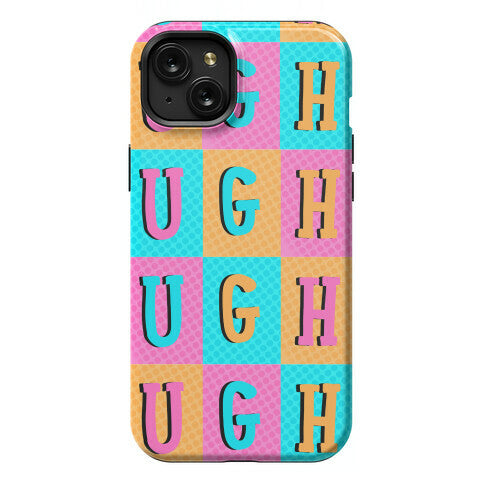 Ugh Pop Art Style Phone Case