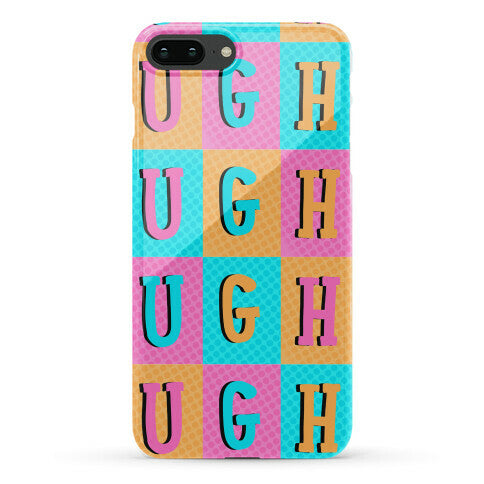 Ugh Pop Art Style Phone Case