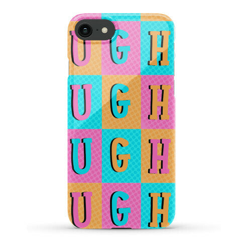 Ugh Pop Art Style Phone Case