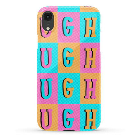 Ugh Pop Art Style Phone Case