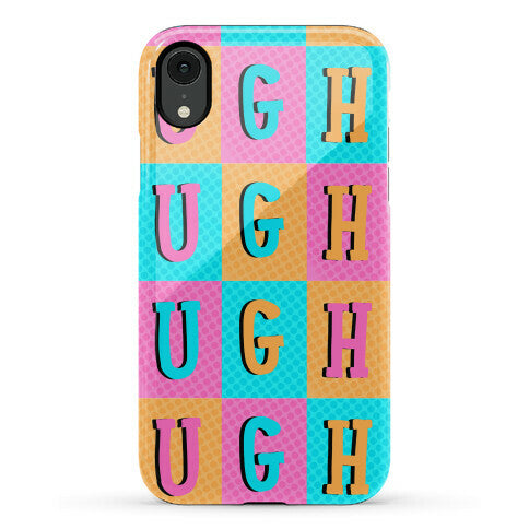 Ugh Pop Art Style Phone Case