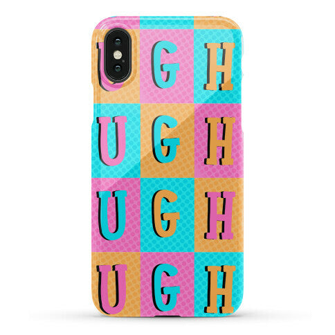 Ugh Pop Art Style Phone Case