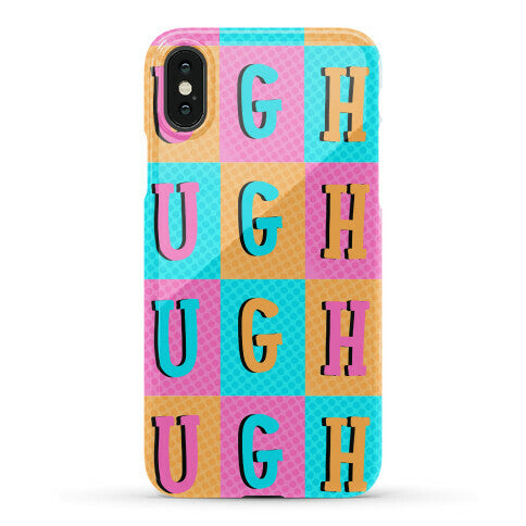 Ugh Pop Art Style Phone Case