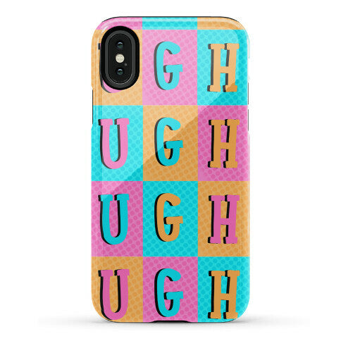 Ugh Pop Art Style Phone Case