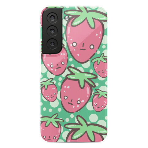 Indifferent Strawberries Phone Case