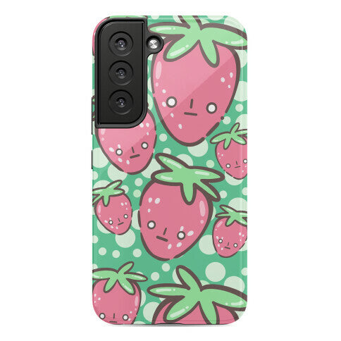 Indifferent Strawberries Phone Case