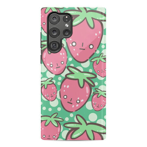 Indifferent Strawberries Phone Case