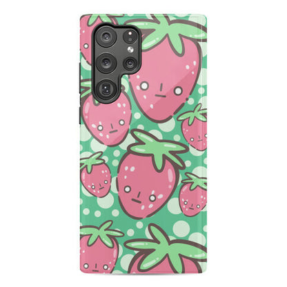 Indifferent Strawberries Phone Case