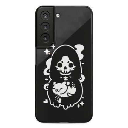 Death and Kitty Phone Case