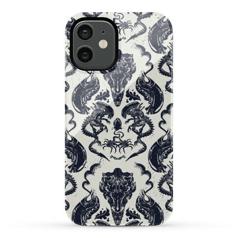 Alien Xenomorph Pattern Phone Case Phone Case