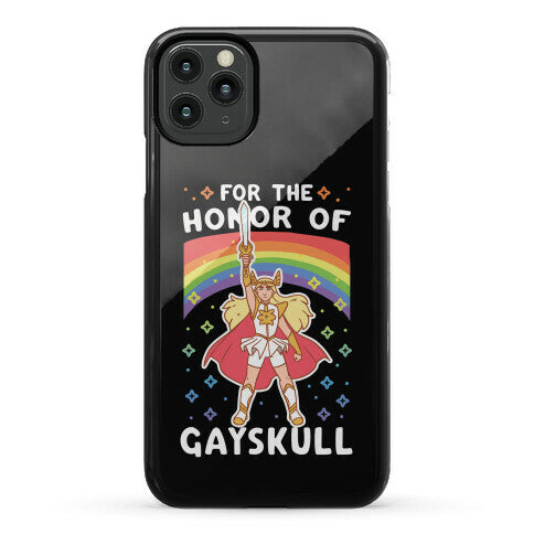 For the Honor of Gayskull Phone Case