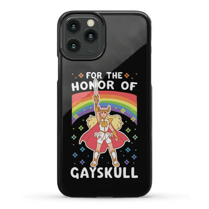 For the Honor of Gayskull Phone Case