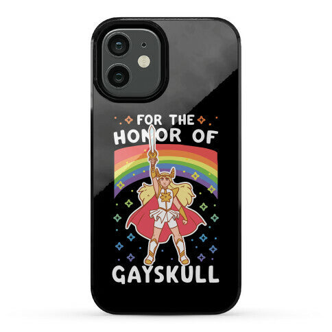 For the Honor of Gayskull Phone Case